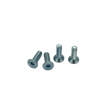 Heißverkauf zu niedrigen Preisen Grade 8.8 Hex Socket Counterunk Head Iron und Stahl Hex -Kopfschraube für mechanische Geräte